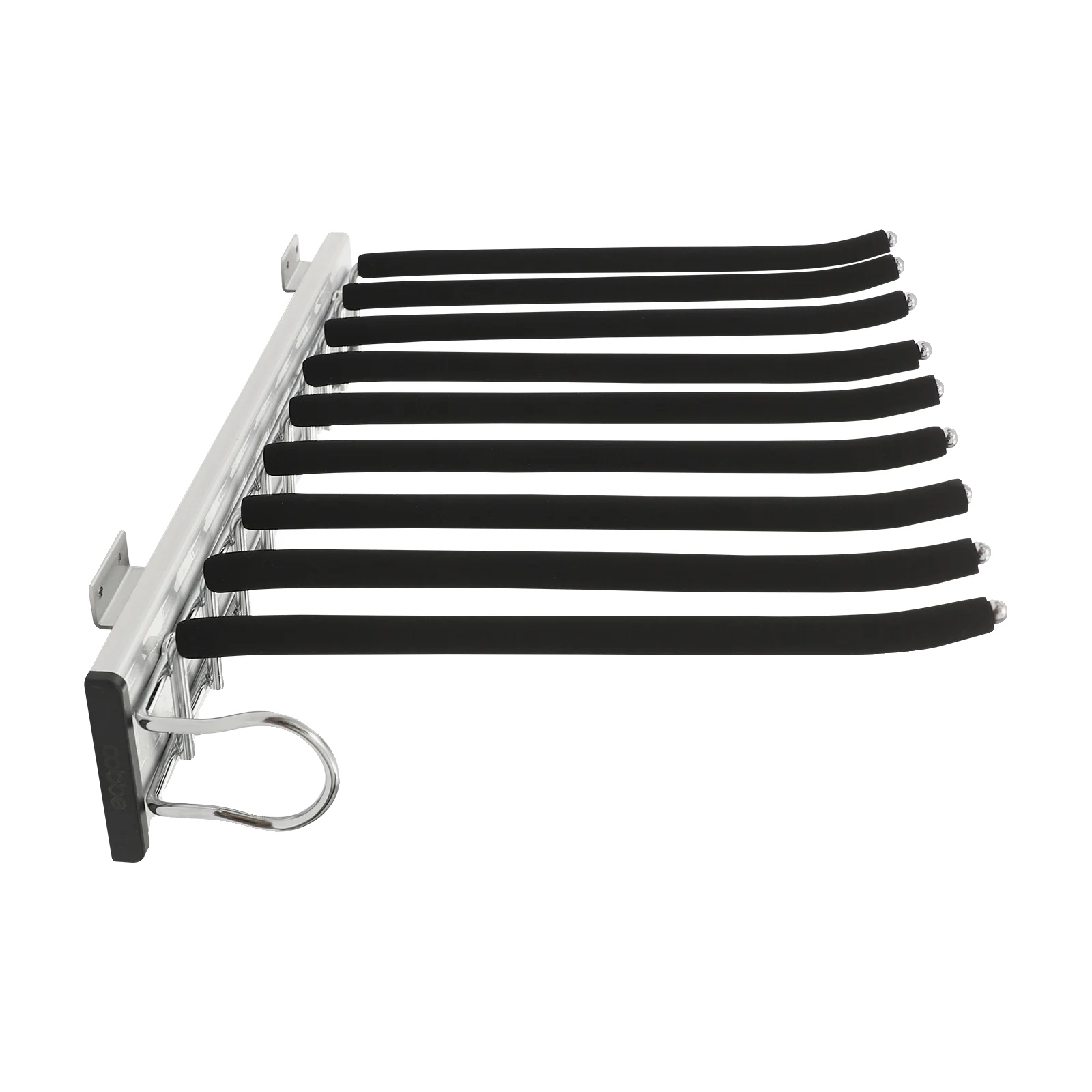 Hosenhalter, Platzsparendes Design, Kapazität Für 9 Stangen, Schwarz