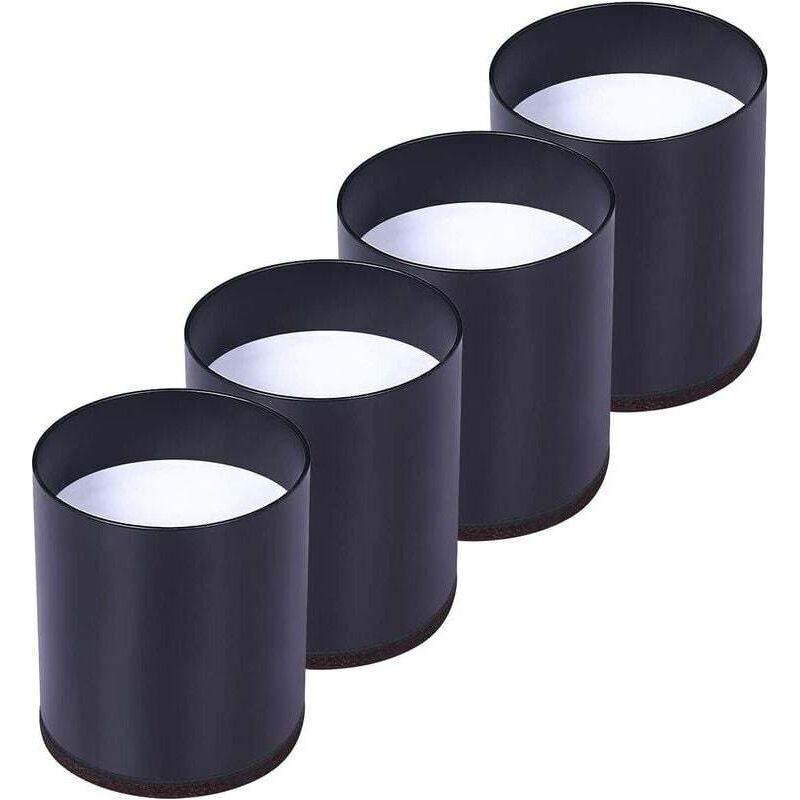 Bettbeinerhöhungen, 4er-set, Kohlenstoffstahl, Möbelfüße Erhöhen Die Höhe Um 5 Cm, Tragkraft 4536 Kg, Tisch-, Stuhl- Oder Sofafüße, Platzsparend Für Büro Und Schlafzimmer