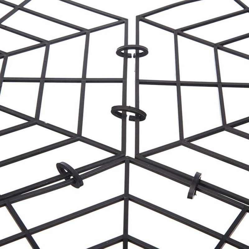 Fischteichschutznetz-1, Schwarz, Standard, Multifunktionales Teichsicherheitsnetz, Gartenzubehör (keine)