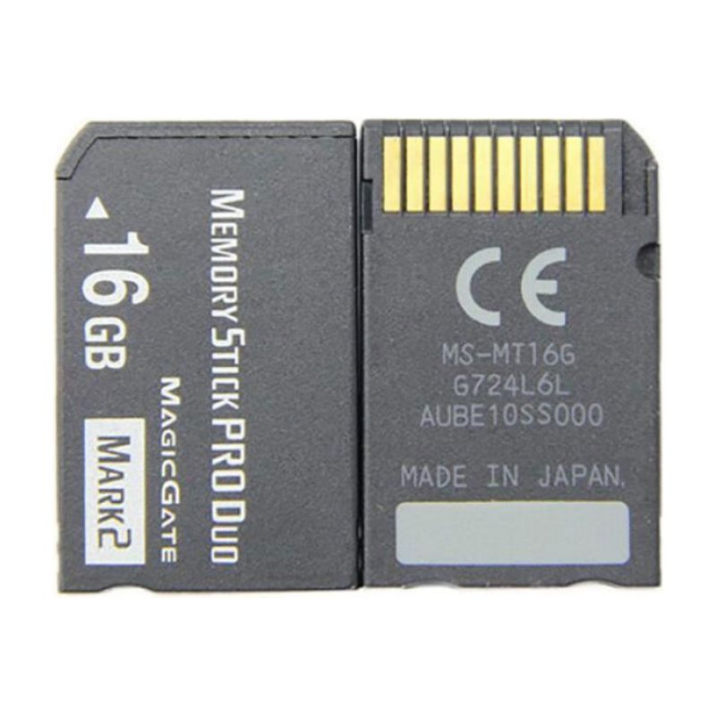 Memory Stick Pro Für Psp2000/3000 Für Kamera, Spiegelreflexkamera, Psp, Schwarz, 16 Gb