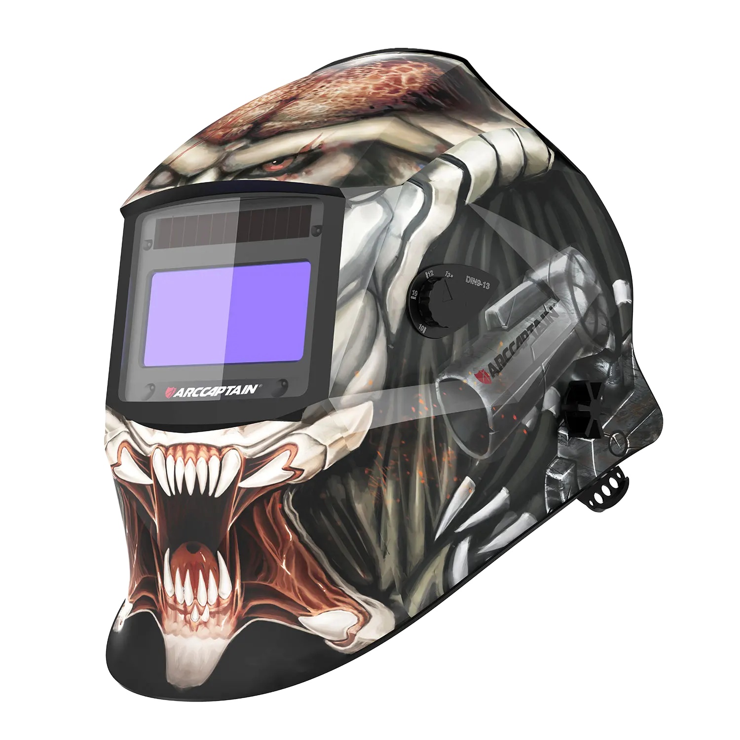 Schweißhelm, True-color-technologie, Automatische Tönungsfunktion, Ar-wc016
