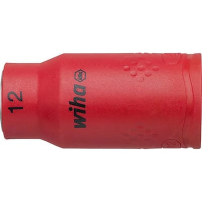 Steckschlüsseleinsatz isoliert 1/2' Außensechskant 12,0 mm (43079) - Wiha