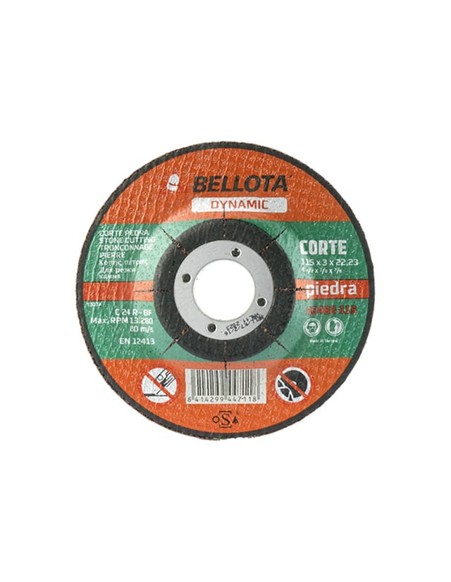 Grundlegende Steintrennscheibe 115x3mm 50482 Bellota