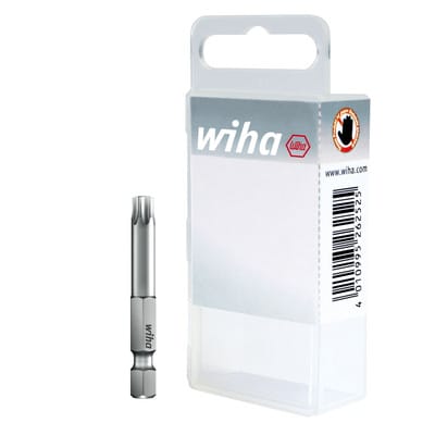 Bit Set Professional 70 mm torx® (T25) 2-tlg. 1/4' E6,3 in Box (38715) - Wiha