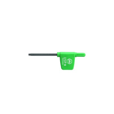 Wiha Stiftschlüssel mit Fähnchengriff TORX® schwarzoxidiert T5 (03724)