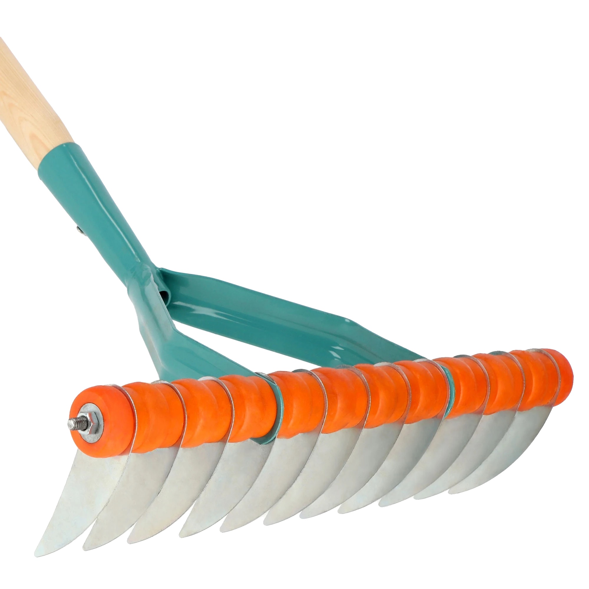 Rasenlüfter, Metall, 38 Cm Lang, Geeignet Für Gärten Und Rasenflächen, Fördert Die Bodenbelüftung, Leicht