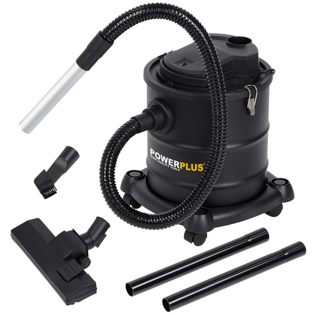 Aschesauger mit Rädern 1.200 w 20 l Powx308 Powerplus