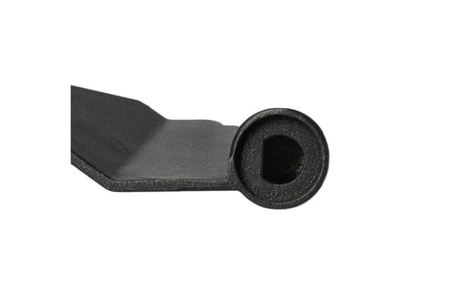 Vhbw - Universal Knethaken für Brotbackautomat z.B. kompatibel mit Ariete, Kenwood - Rührhaken, 6,5 x 3,8 cm, Aluminiumlegierung, Schwarz