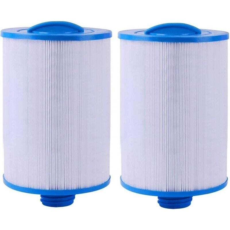 Schwimmbadfilterkartusche – 2er-pack Filterkartuschen Für Whirlpools – Durchmesser 150 Mm – Höhe 241 Mm – Filterfläche 45 M² – Kompatibel Mit Unicel, Pleatco, Waterway – Fc-0359