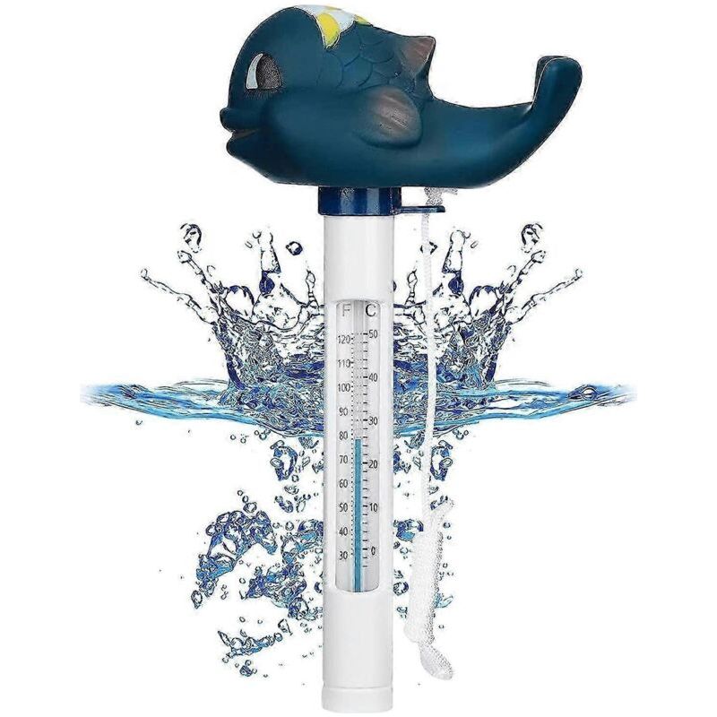 Poolthermometer, Schwimmendes Poolthermometer, Wassertemperaturthermometer, Poolzubehör