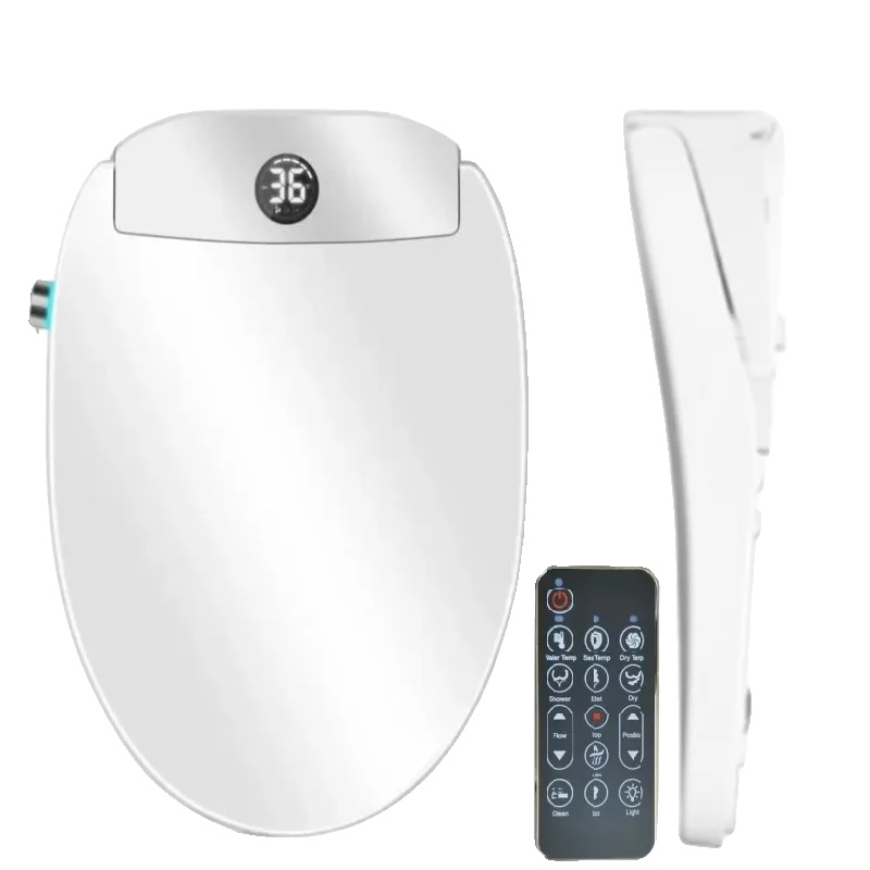 Wc-sitz Mit Bidet, Automatischem Deckel, Warmwasser-handtuchwärmer, 480 Mm, Eu-stecker