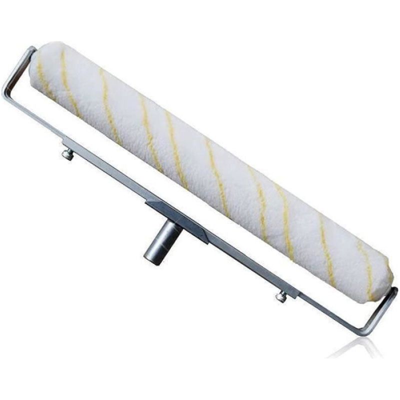Professionelle 50-cm-farbrolle – Komplettset Mit Griff Aus Aluminiumlegierung Und Superfeiner Faser – Weiß