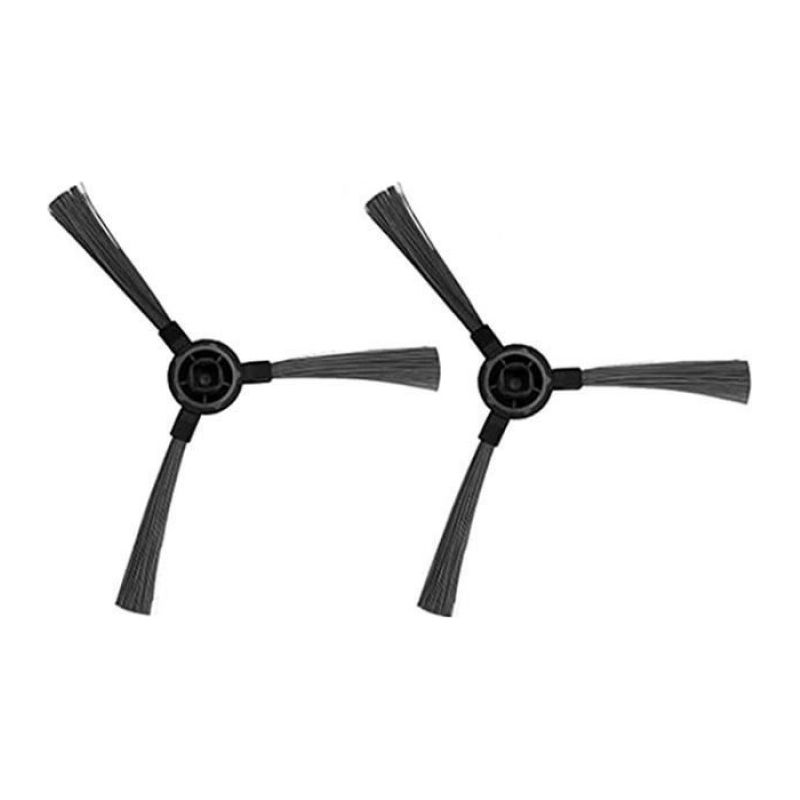 Set Bestehend Aus 2 Seitenbürsten, 2 Filtern Und 2 Wischpads Für Den Saugroboter Br150/br151 – Weiß