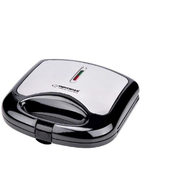 Ekt011 Sandwichtoaster 1000w schwarz - Esperanza