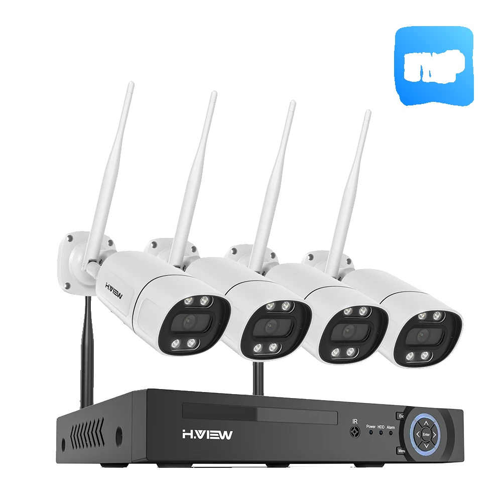 Sicherheitskamerasystem, 5-mp-auflösung, Nachtsichtfunktion, 4 X 5-mp-kameras, Nein