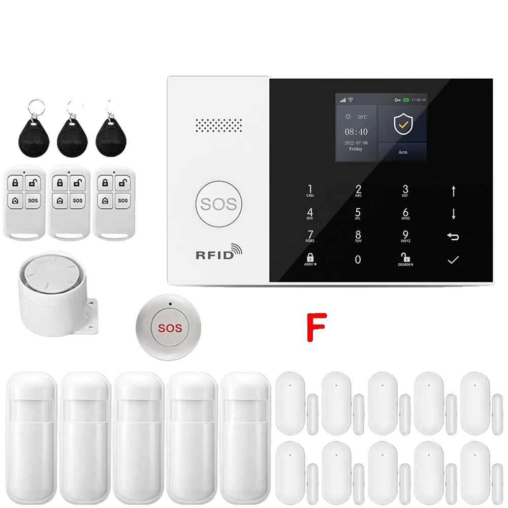 Alarmsystem, Drahtlose Konnektivität, Smart-home-kompatibilität, F-2g-ue