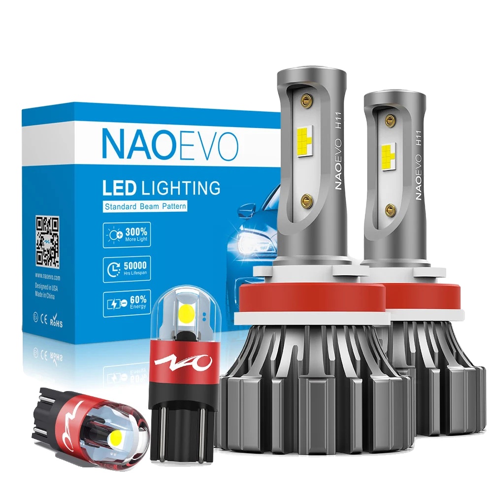 Led-scheinwerferlampe, Hohe Helligkeit, Einfache Installation, T10 X Nf, H4/9003/hb2 Fern-/abblendlicht