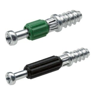 Hettich - MB-Einschraubdübel, Bohr ø 5mm, Spannmaß 30mm, Twister du 320, 48038, verzinkt