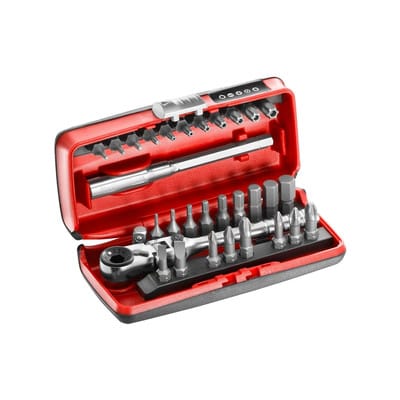 Box 31 Stück Bits 1/4 + Ratsche Facom R.180J31PB