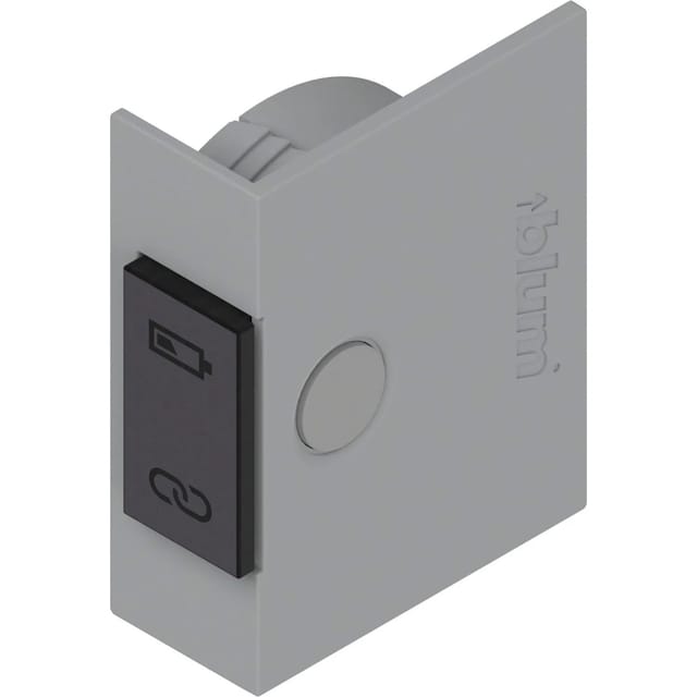 Servo-drive Schalter für aventos, symmetrisch, Kunststoff hellgrau - Blum