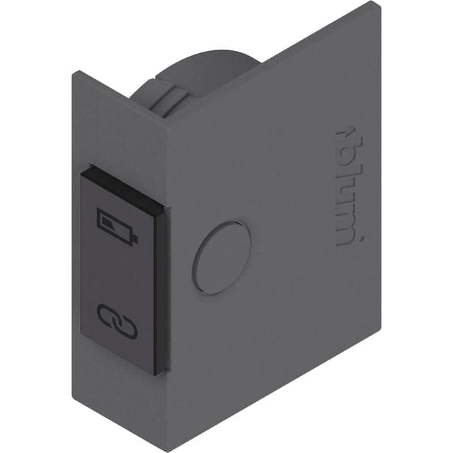 BLUM SERVO-DRIVE Schalter für AVENTOS, symmetrisch, Kunststoff tiefgrau