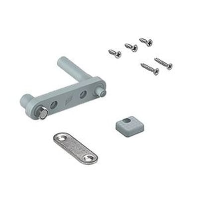 Hettich MB-Zuhaltung, WingLine l, 9266220, Bodenrücksprung 13mm, Kunststoff grau