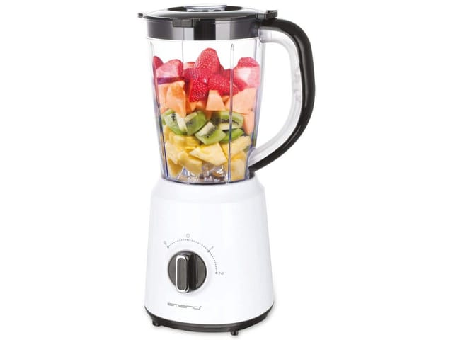 Emerio Standmixer 500W 1,5L Zerkleinerer Smoothie Maker Blender BPA-frei Crusher