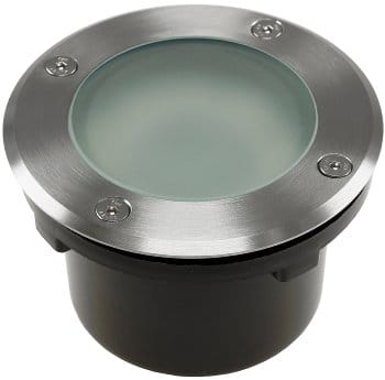 Bodeneinbauleuchte Aussen IP65 Rund Befahrbar Trittfest GX53