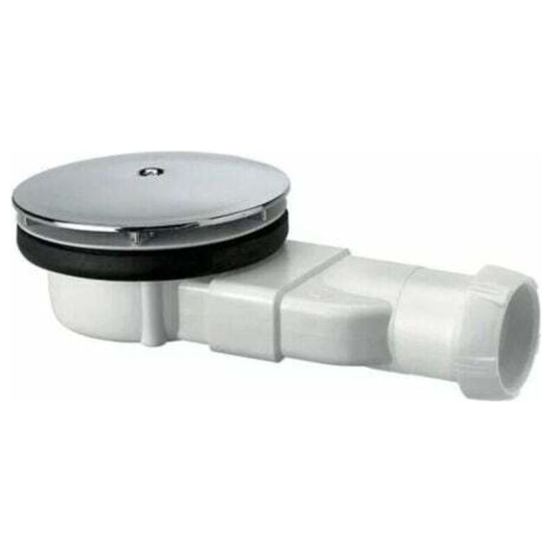 Extraflacher Duschablauf Mit Abs-dichtung, 90 Mm Durchmesser – Höhe 40 Mm – Durchflussmenge 24 L/min – Einfache Installation Dank Zugang Zu Den Rohren