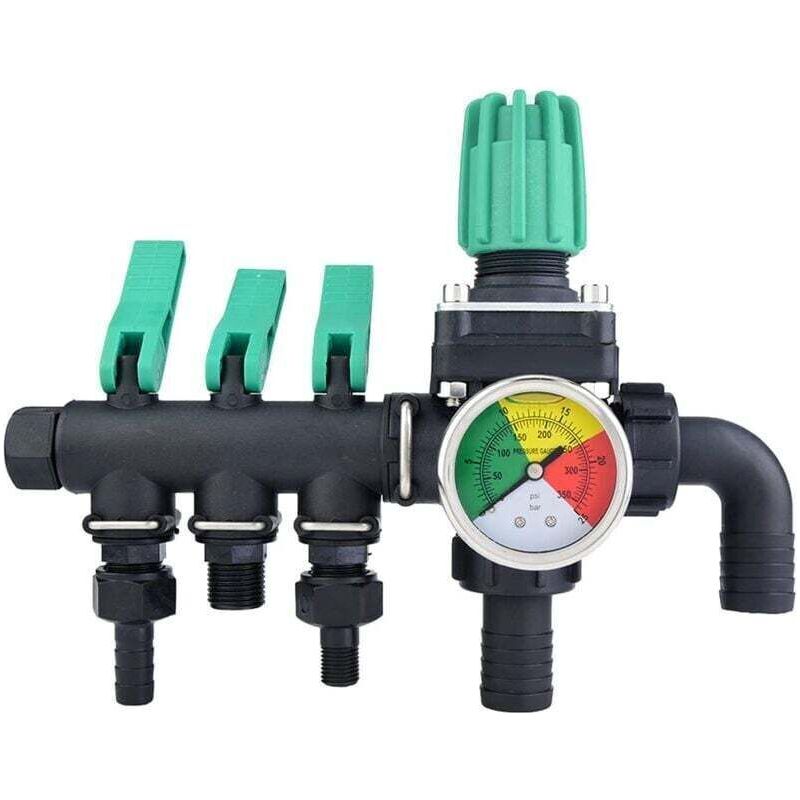 Steuerventil Für Landwirtschaftliche Sprühgeräte – 3-wege-wasserabscheider Aus Abs – Einfache Installation – Anwendungsbereiche: Landwirtschaft Und Aquakultur