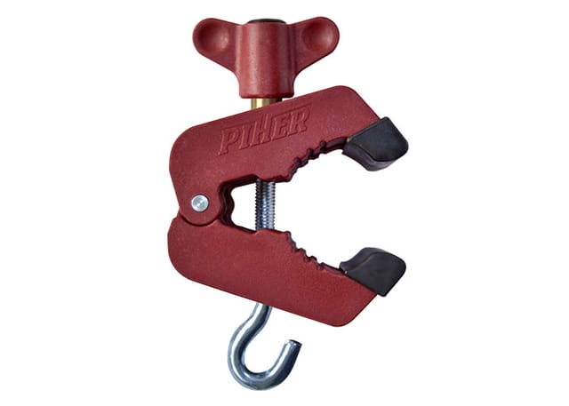 Multiclamp-Zange mit geschmiedetem Haken - 34044 - Piher