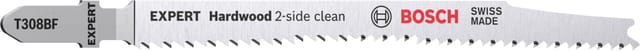 Accessories 2608900543 expert 'Hardwood 2-side clean' t 308 bf Stichsägeblatt, 3 Stück 3 St. - Bosch