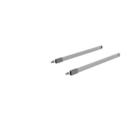 ArciTech Längsreling-Set Länge 550 mm silber incl. Frontbefestigung