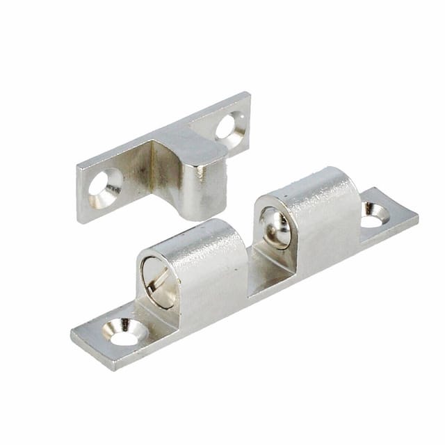 Amig - Doppelkugelschnäpper Kugelschnapper Schnapper Schnäpper vernickelt Länge 60mm
