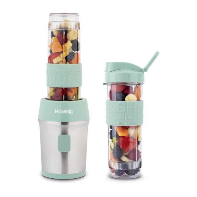 Hkoenig SMOO18 Mini Mixer Tragbar Pastellgrün