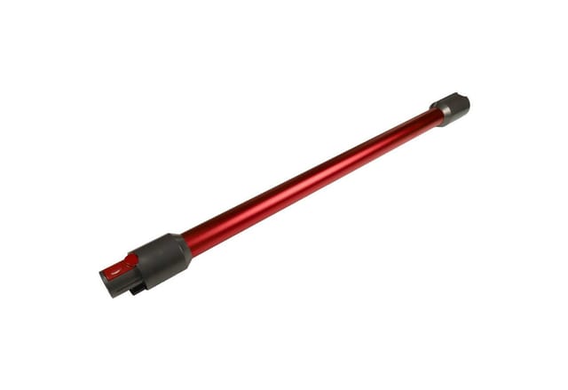 Staubsaugerohr kompatibel mit Dyson SV10, SV11, V10, V11, SV10 Absolute, V11 Outsize Staubsauger - 35 mm Anschluss, 74 cm lang Rot Grau - Vhbw