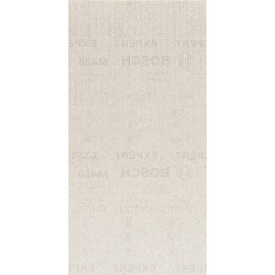 Accessories expert M480 2608900762 Schleifnetz für Schwingschleifer ungelocht Körnung (num) 10 - Bosch