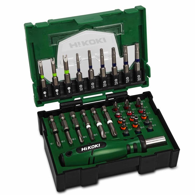 Schrauber bit set Hikoki 40030023 (31 stücke)