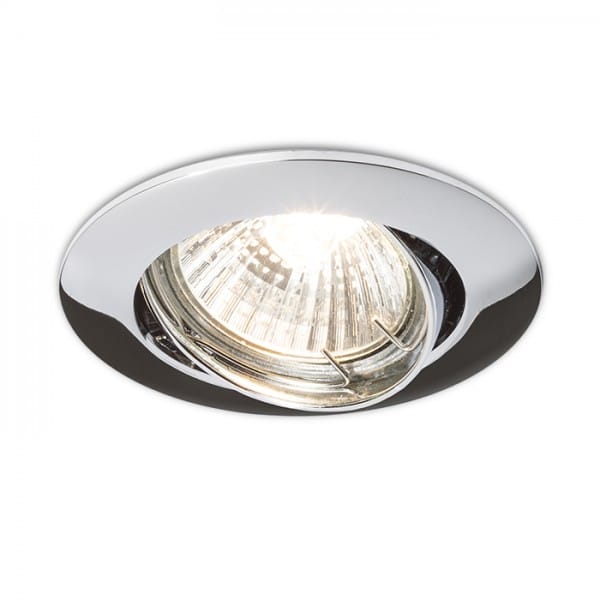 Einbauleuchte topic r neigbar chrom 230V GU10 50W