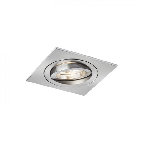 Einbauleuchte muro sq Nickel matt 230V GU10 50W