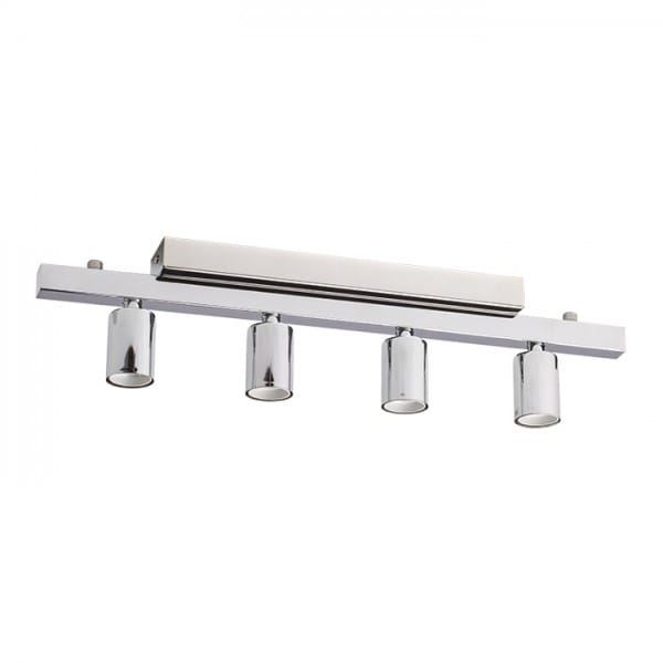 Kronleuchter rallong iv Deckensockel Chrom 230V E27 4x42W