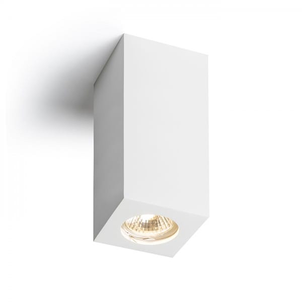 Faretto lampada JACK SQ S 17 da soffitto gesso 230V GU10 15W