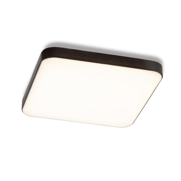 Deckenleuchte bjork sq 9 Einbau schwarz 230V led 6W 3000K