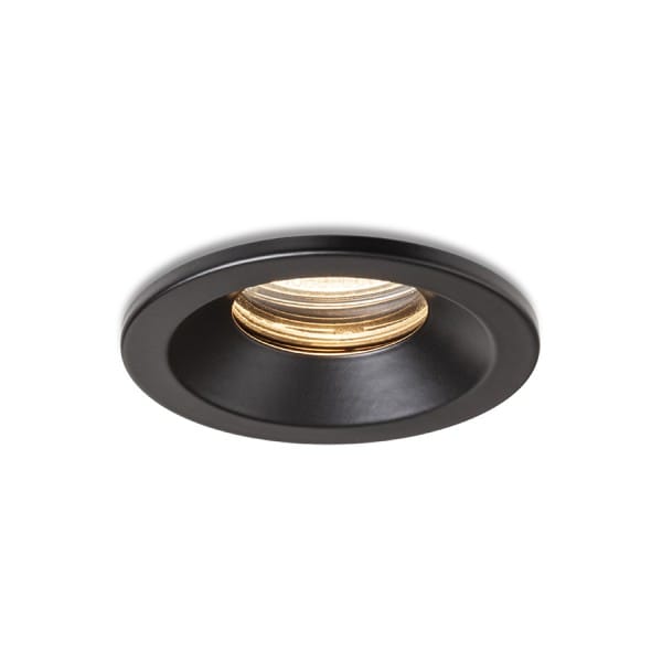 Einbauleuchte bella GU10 schwarz 230V led GU10 15W IP65