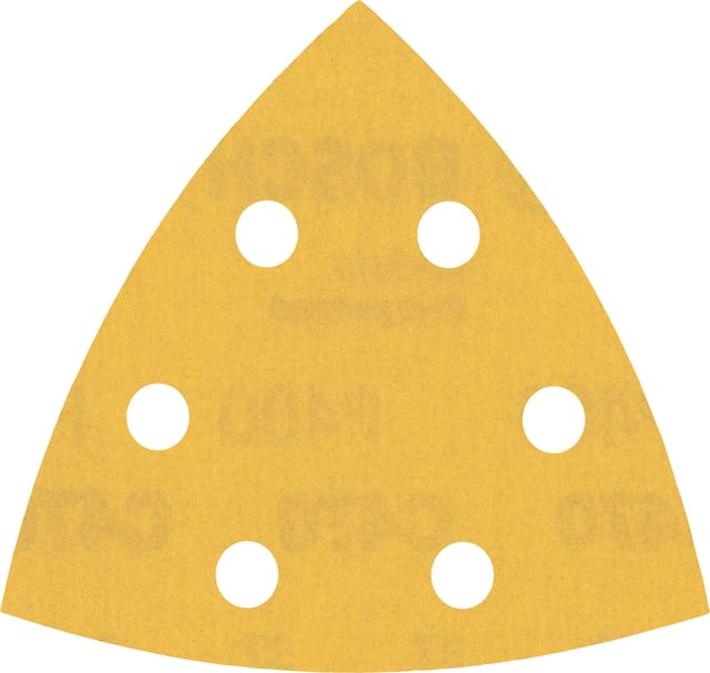 Bosch 5x Expert C470 Schleifpapier für Deltaschleifer 93 mm G 400 - 2608900831
