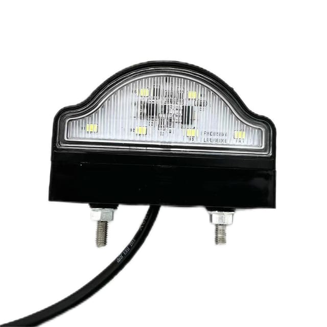 Stück Allgemeine LED-Kennzeichenbeleuchtung 12 v 24 v mit wasserdichtem E-Prüfzeichen für Autoanhänger lkw Traktor Van rv Camper - Lntyq