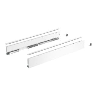 AvanTech You Schubkasten Set Schubkasten Set Höhe 77 - Schubkastensystem Nennlänge 500mm, Stahl weiß - Hettich