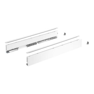 Hettich Avantech You Zarge Stahl Weiss Set H77 NL450