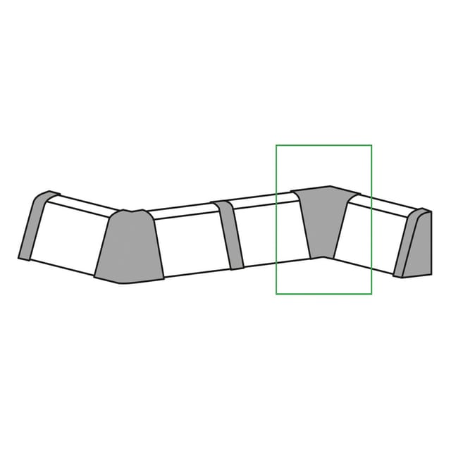 Neuhofer Innenecke 30 x 30 x 60 mm Ahorn Birke Buche Sockelleiste