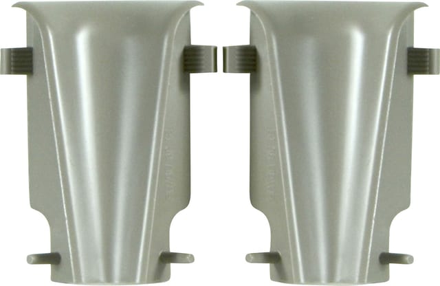 Neuhofer Innenecke 30 x 30 x 60 mm uni grau Sockelleiste